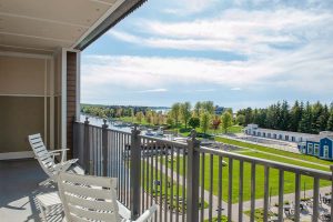 Three Private Balconies