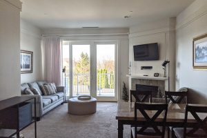 Living Area with Fireplace